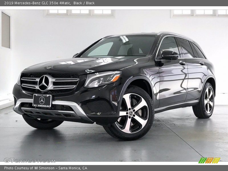 Black / Black 2019 Mercedes-Benz GLC 350e 4Matic