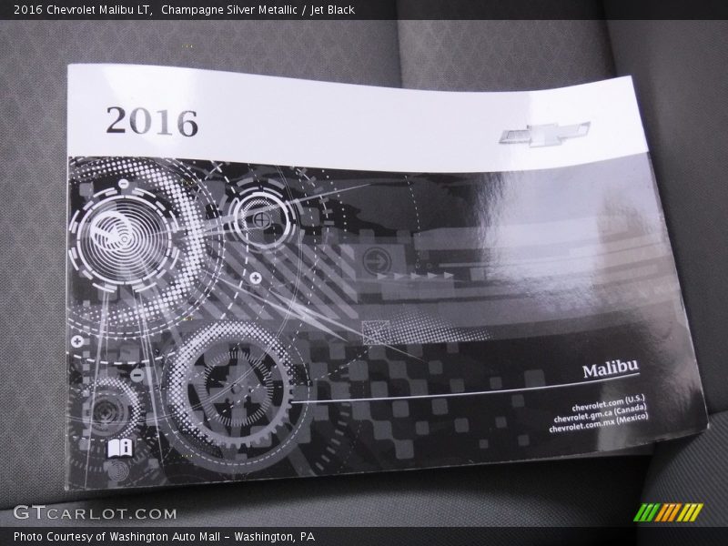 Champagne Silver Metallic / Jet Black 2016 Chevrolet Malibu LT
