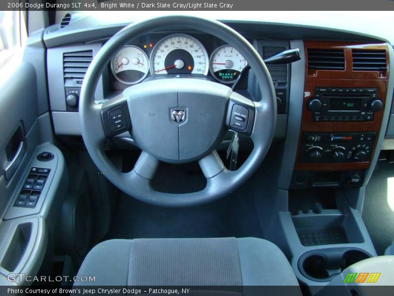 Bright White / Dark Slate Gray/Light Slate Gray 2006 Dodge Durango SLT 4x4