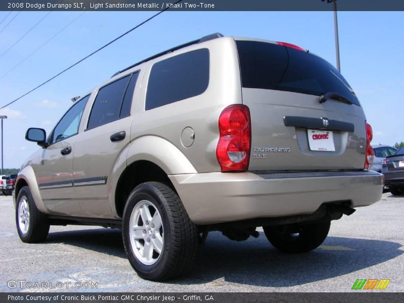 Light Sandstone Metallic / Khaki Two-Tone 2008 Dodge Durango SLT