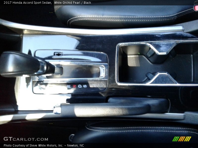 White Orchid Pearl / Black 2017 Honda Accord Sport Sedan
