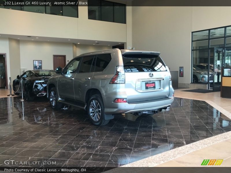 Atomic Silver / Black 2021 Lexus GX 460 Luxury