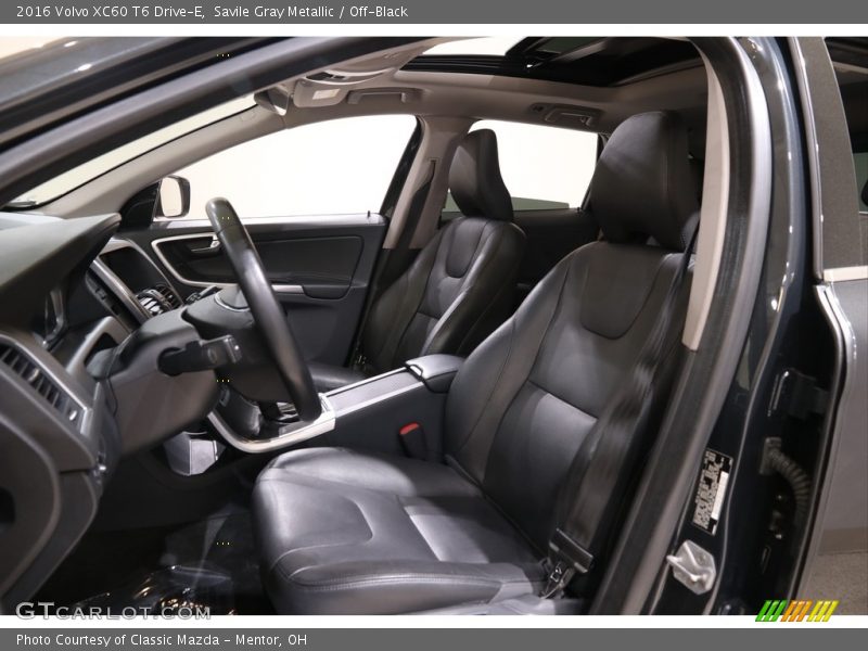 Front Seat of 2016 XC60 T6 Drive-E