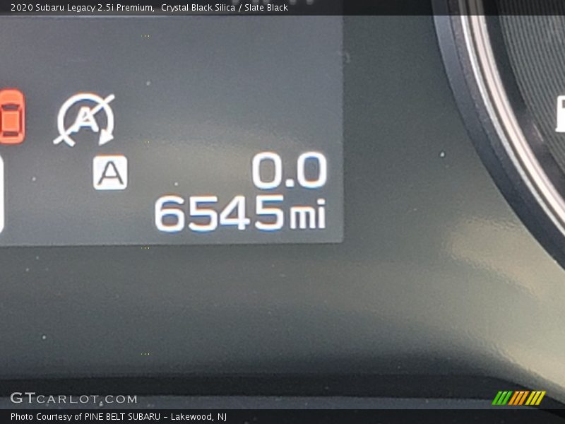 Crystal Black Silica / Slate Black 2020 Subaru Legacy 2.5i Premium