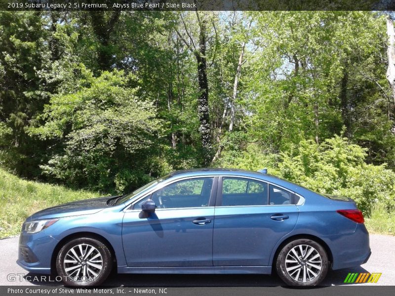 Abyss Blue Pearl / Slate Black 2019 Subaru Legacy 2.5i Premium