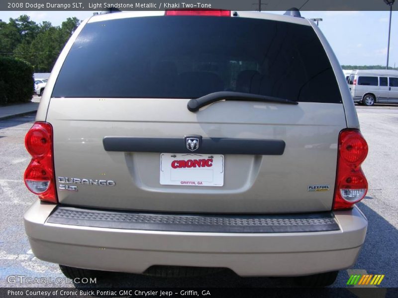 Light Sandstone Metallic / Khaki Two-Tone 2008 Dodge Durango SLT