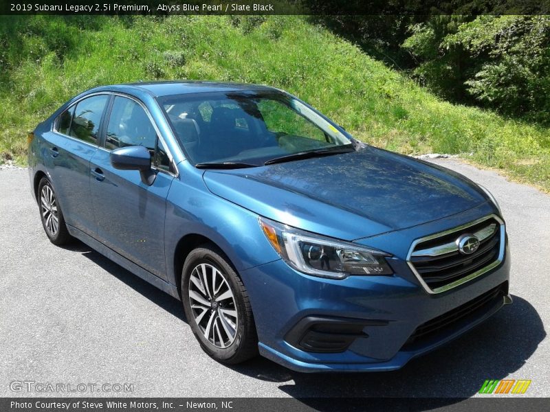 Abyss Blue Pearl / Slate Black 2019 Subaru Legacy 2.5i Premium