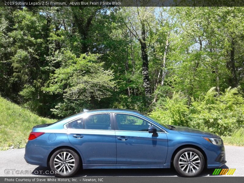 Abyss Blue Pearl / Slate Black 2019 Subaru Legacy 2.5i Premium