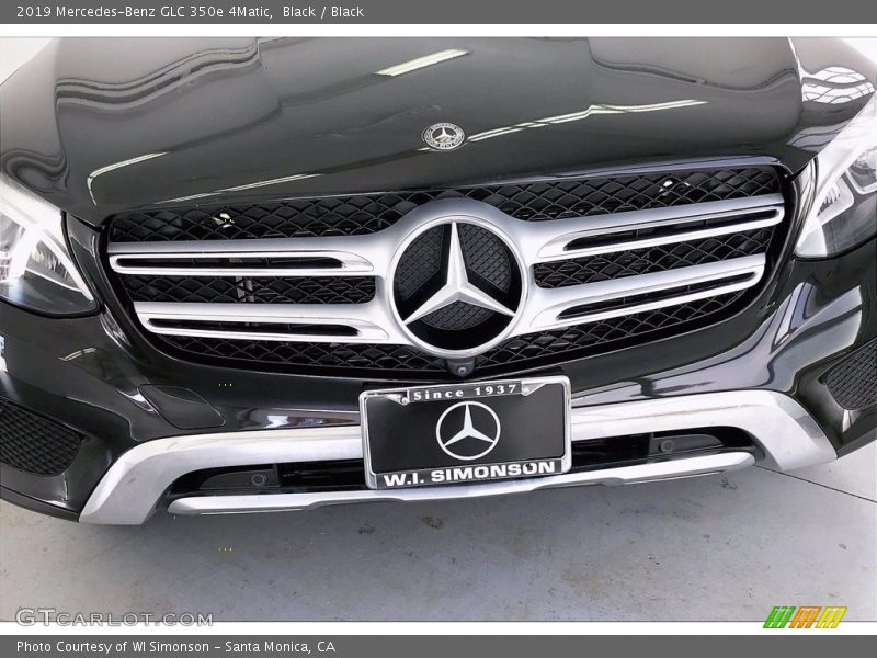 Black / Black 2019 Mercedes-Benz GLC 350e 4Matic