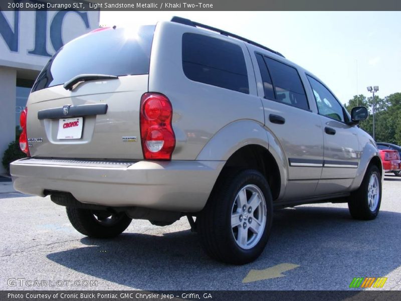 Light Sandstone Metallic / Khaki Two-Tone 2008 Dodge Durango SLT