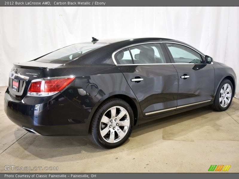 Carbon Black Metallic / Ebony 2012 Buick LaCrosse AWD