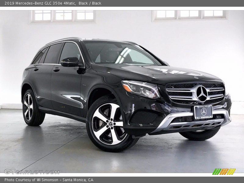 Black / Black 2019 Mercedes-Benz GLC 350e 4Matic