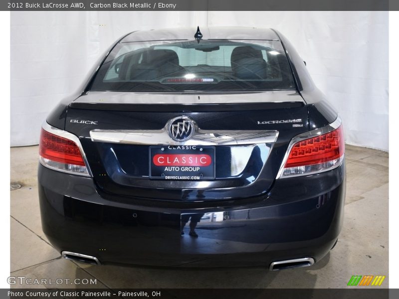 Carbon Black Metallic / Ebony 2012 Buick LaCrosse AWD