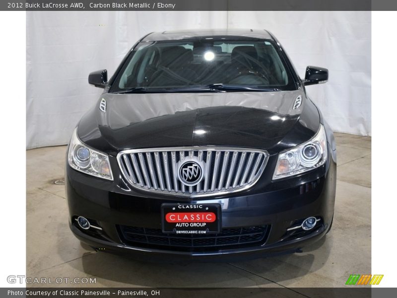 Carbon Black Metallic / Ebony 2012 Buick LaCrosse AWD