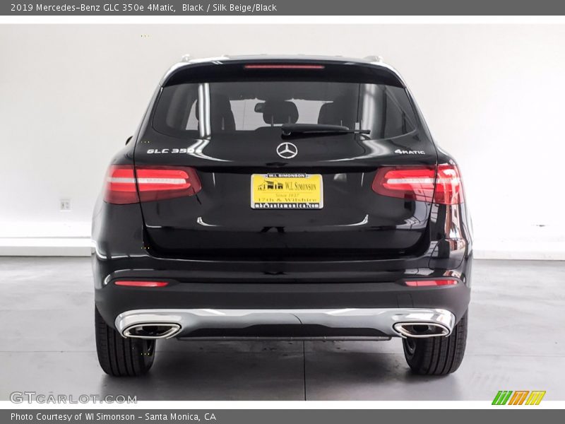 Black / Silk Beige/Black 2019 Mercedes-Benz GLC 350e 4Matic