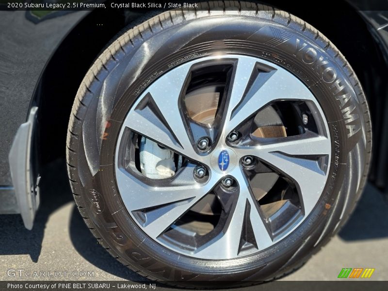 Crystal Black Silica / Slate Black 2020 Subaru Legacy 2.5i Premium