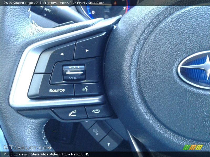 Abyss Blue Pearl / Slate Black 2019 Subaru Legacy 2.5i Premium
