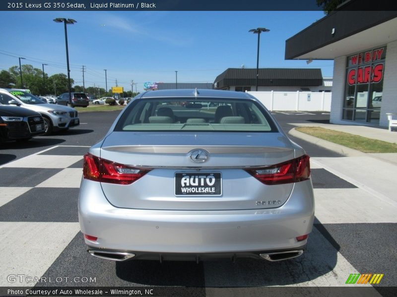 Liquid Platinum / Black 2015 Lexus GS 350 Sedan