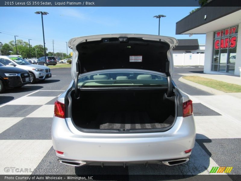 Liquid Platinum / Black 2015 Lexus GS 350 Sedan