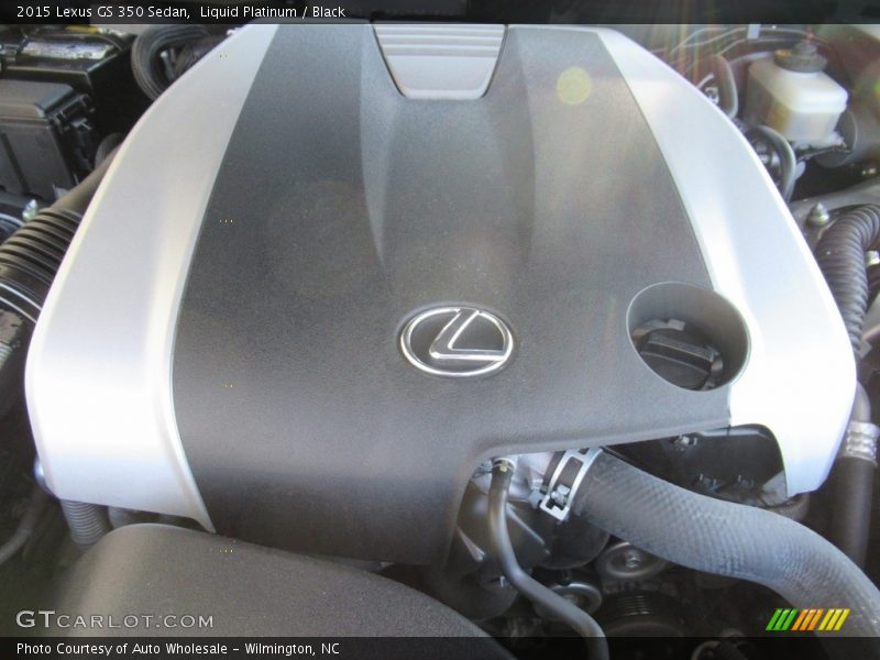 Liquid Platinum / Black 2015 Lexus GS 350 Sedan