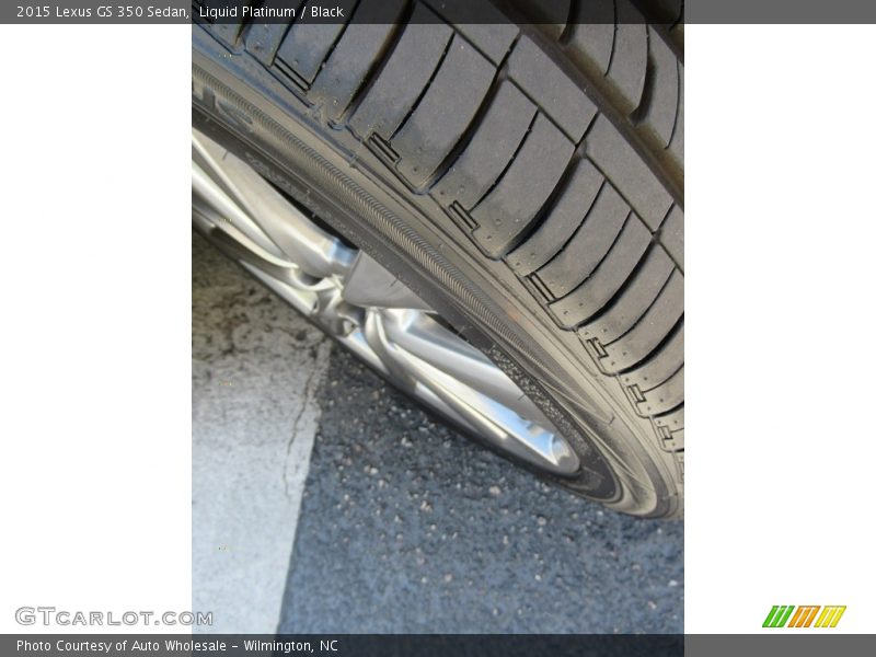 Liquid Platinum / Black 2015 Lexus GS 350 Sedan