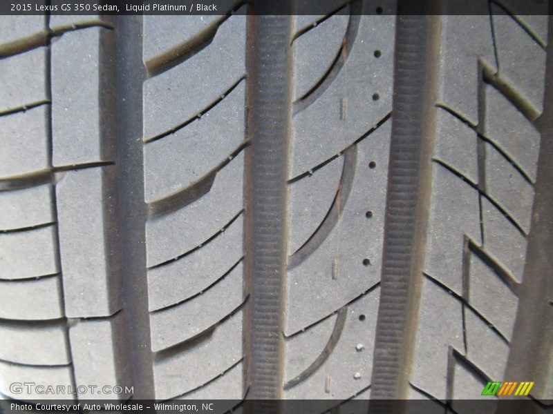 Liquid Platinum / Black 2015 Lexus GS 350 Sedan