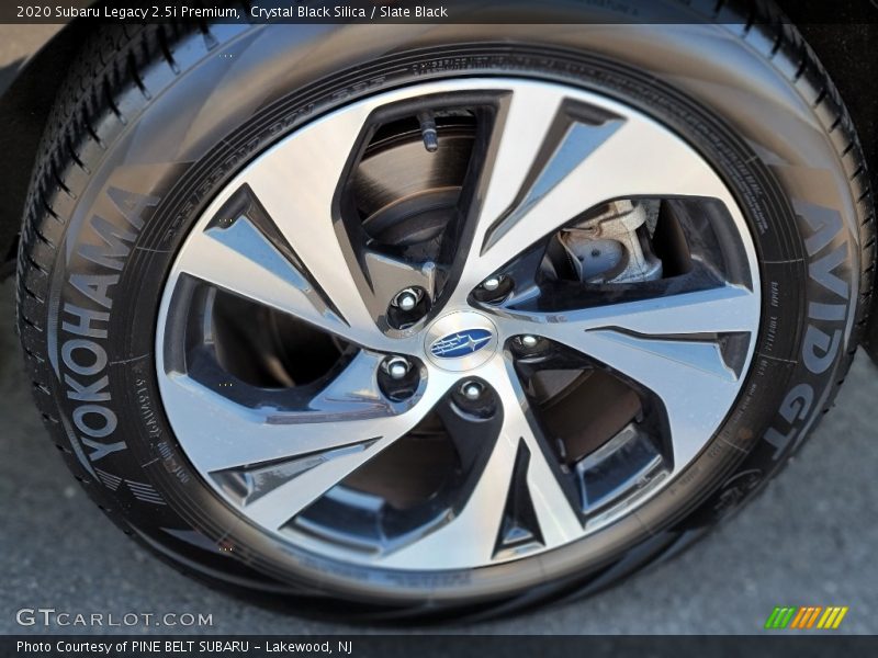Crystal Black Silica / Slate Black 2020 Subaru Legacy 2.5i Premium