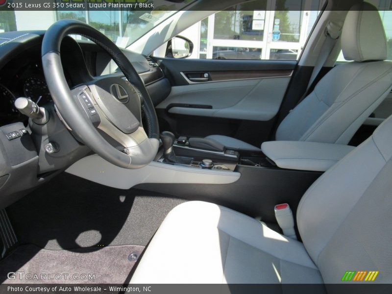 Liquid Platinum / Black 2015 Lexus GS 350 Sedan