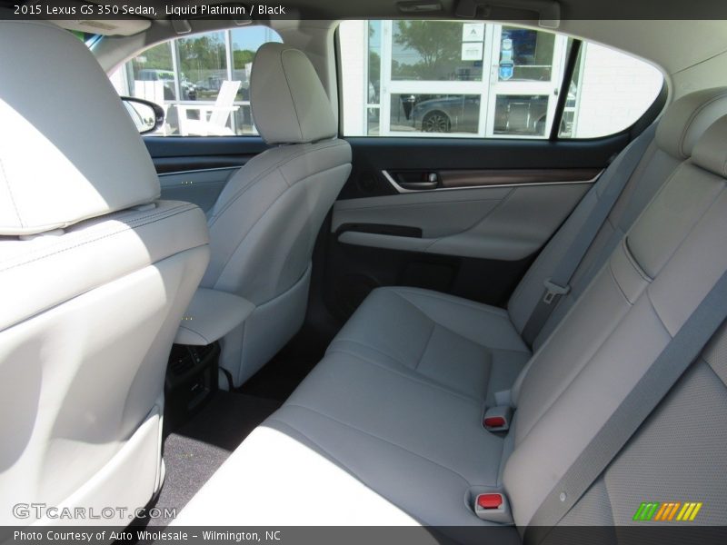 Liquid Platinum / Black 2015 Lexus GS 350 Sedan