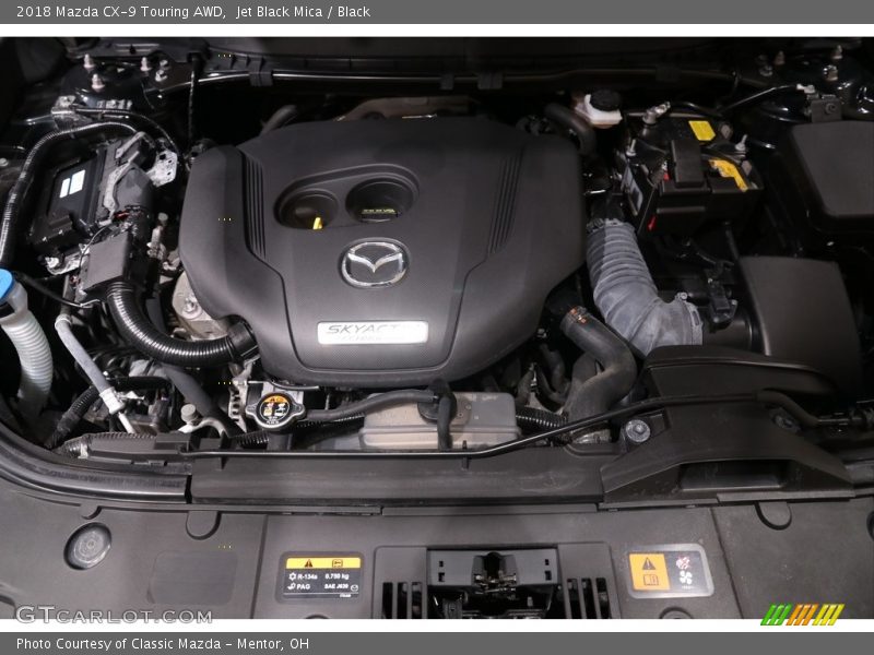 Jet Black Mica / Black 2018 Mazda CX-9 Touring AWD
