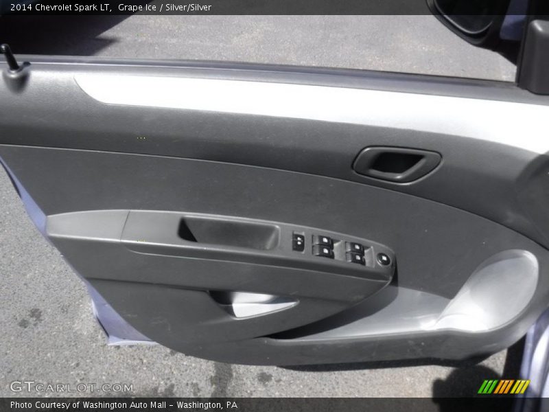Grape Ice / Silver/Silver 2014 Chevrolet Spark LT