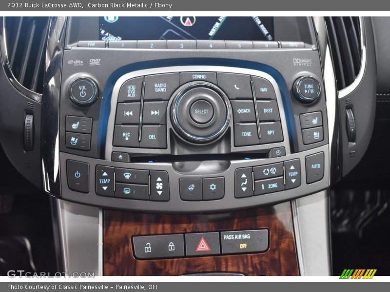 Controls of 2012 LaCrosse AWD