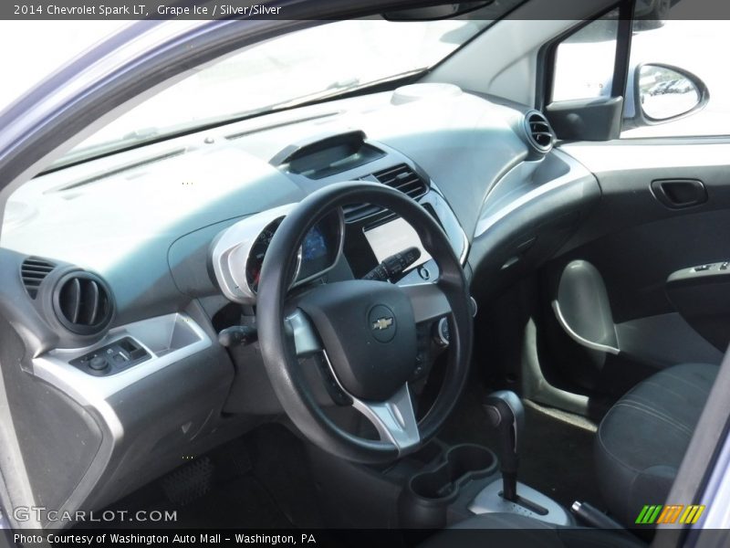 Grape Ice / Silver/Silver 2014 Chevrolet Spark LT