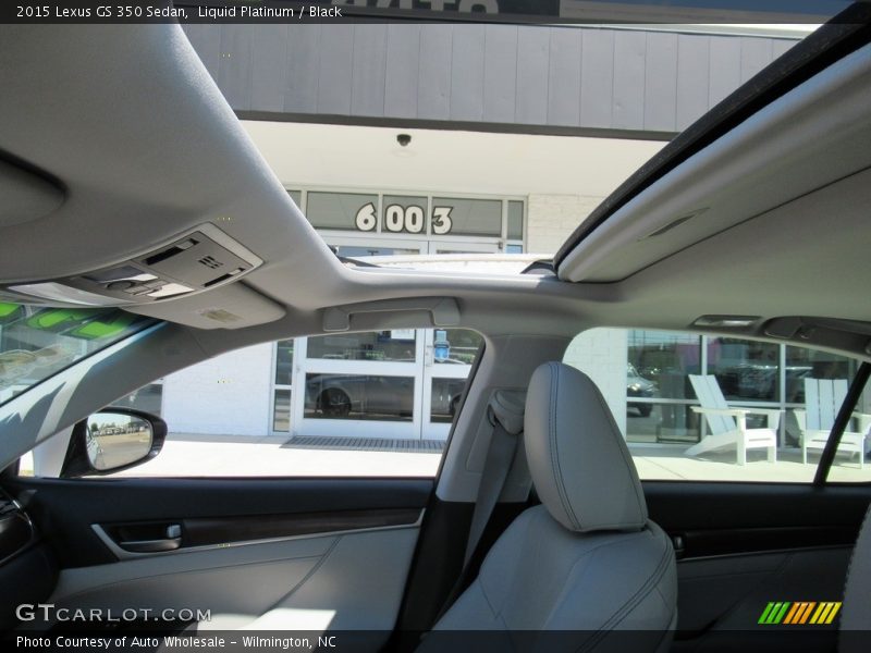 Liquid Platinum / Black 2015 Lexus GS 350 Sedan