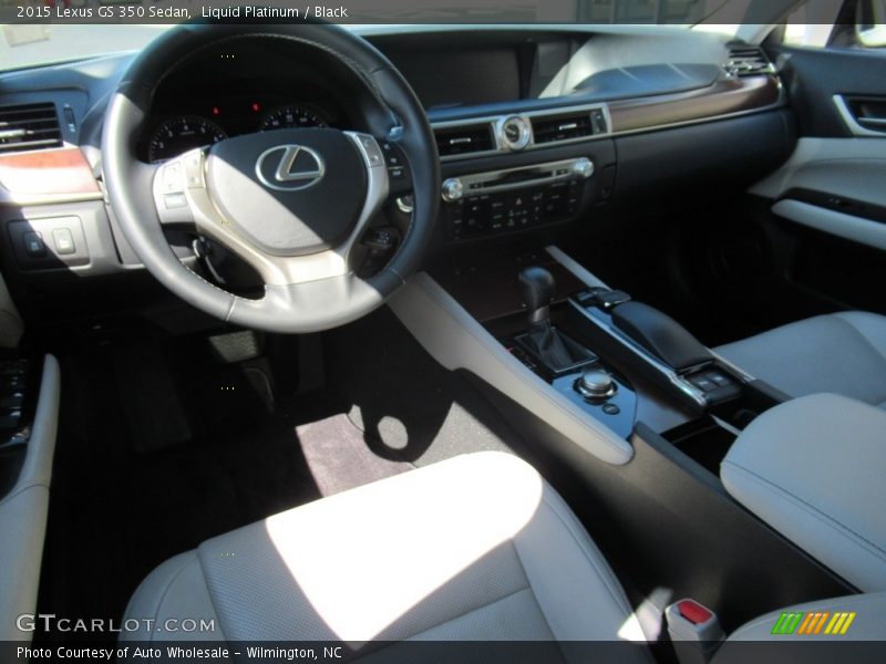 Liquid Platinum / Black 2015 Lexus GS 350 Sedan
