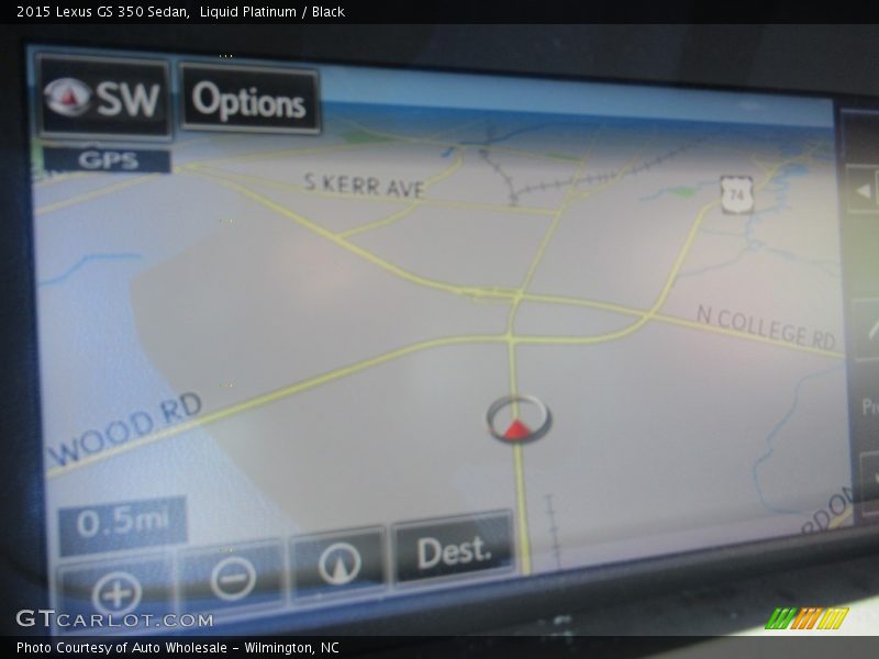 Liquid Platinum / Black 2015 Lexus GS 350 Sedan