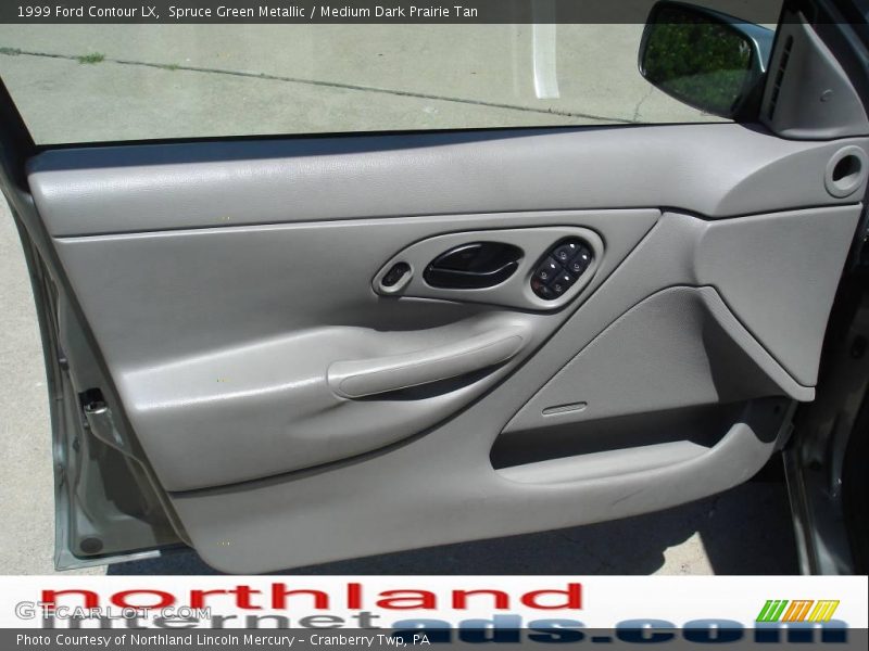 Spruce Green Metallic / Medium Dark Prairie Tan 1999 Ford Contour LX
