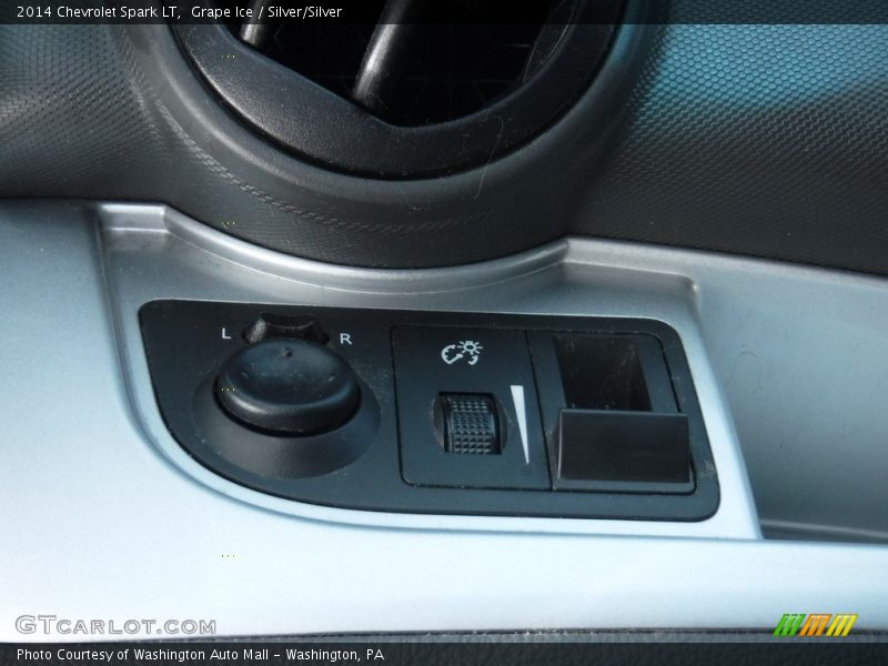 Grape Ice / Silver/Silver 2014 Chevrolet Spark LT