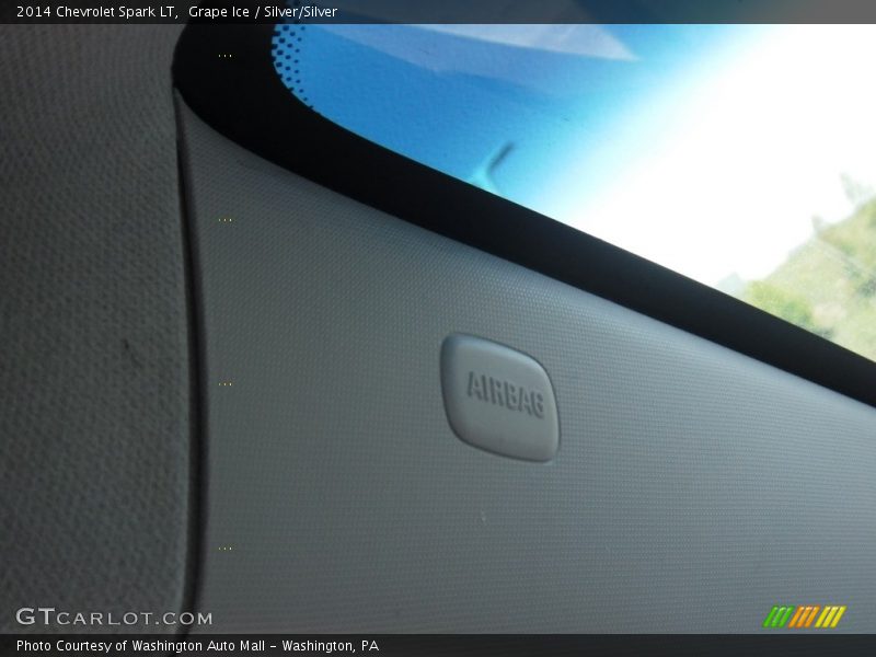 Grape Ice / Silver/Silver 2014 Chevrolet Spark LT