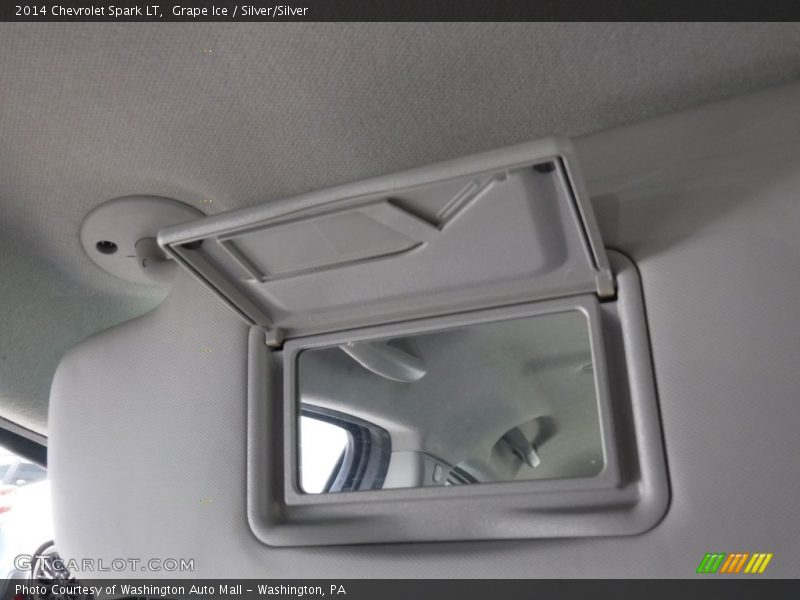 Grape Ice / Silver/Silver 2014 Chevrolet Spark LT