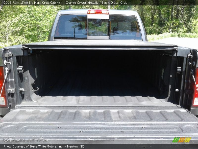 Granite Crystal Metallic / Black/Diesel Gray 2018 Ram 1500 Big Horn Crew Cab 4x4
