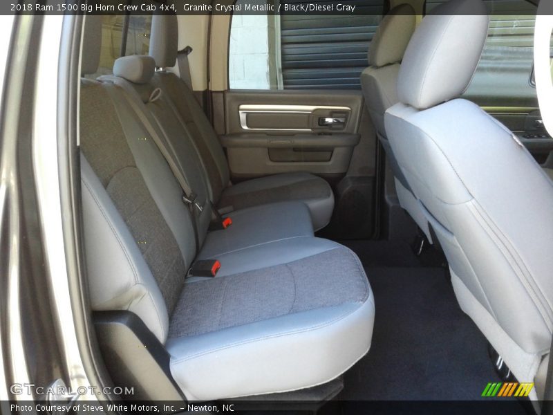Granite Crystal Metallic / Black/Diesel Gray 2018 Ram 1500 Big Horn Crew Cab 4x4