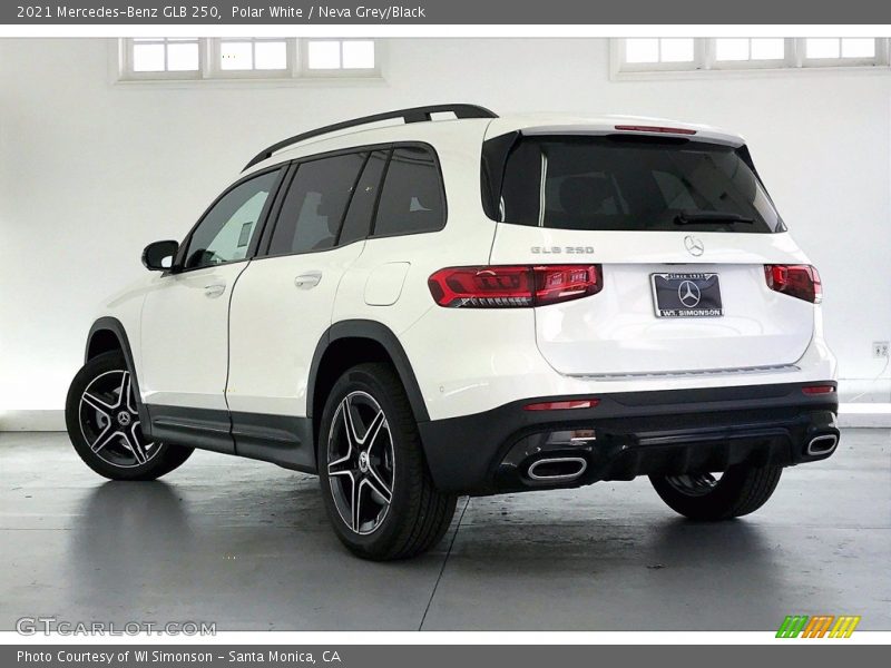 Polar White / Neva Grey/Black 2021 Mercedes-Benz GLB 250