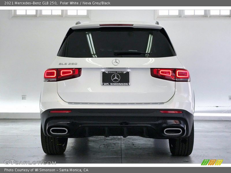 Polar White / Neva Grey/Black 2021 Mercedes-Benz GLB 250