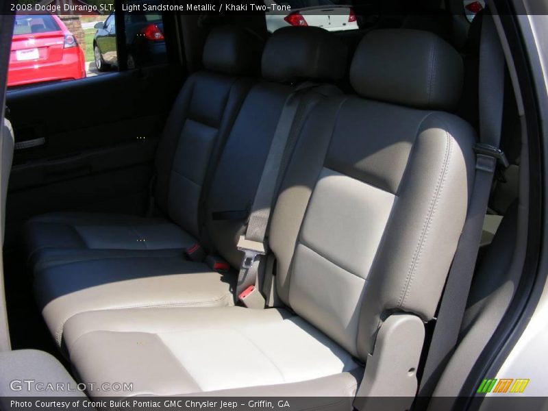 Light Sandstone Metallic / Khaki Two-Tone 2008 Dodge Durango SLT