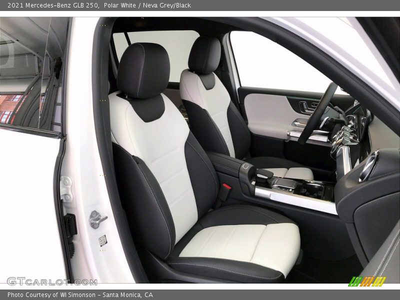 Polar White / Neva Grey/Black 2021 Mercedes-Benz GLB 250