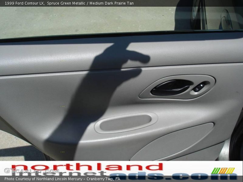 Spruce Green Metallic / Medium Dark Prairie Tan 1999 Ford Contour LX