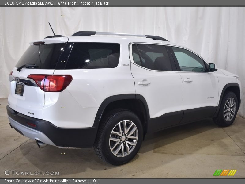 White Frost Tricoat / Jet Black 2018 GMC Acadia SLE AWD