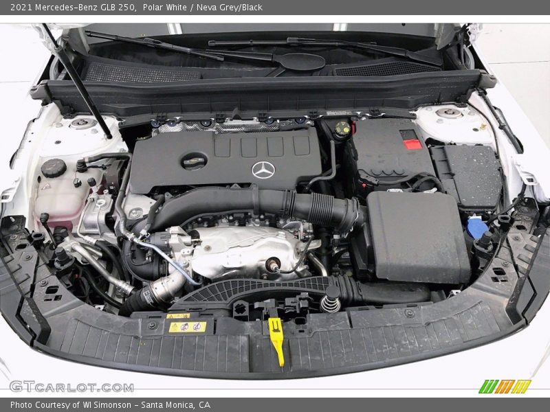 Polar White / Neva Grey/Black 2021 Mercedes-Benz GLB 250