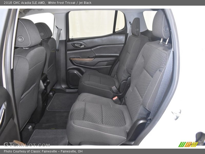 White Frost Tricoat / Jet Black 2018 GMC Acadia SLE AWD